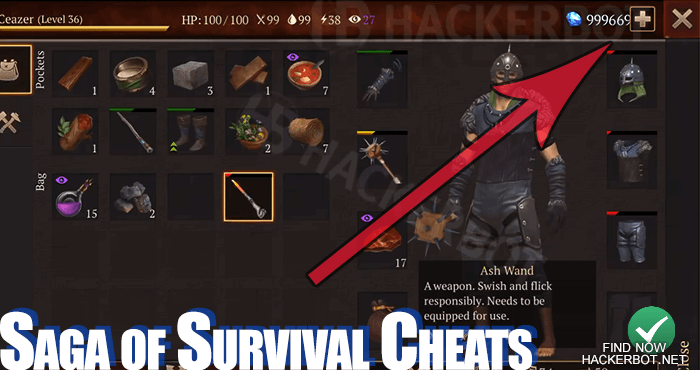 saga of survival cheat