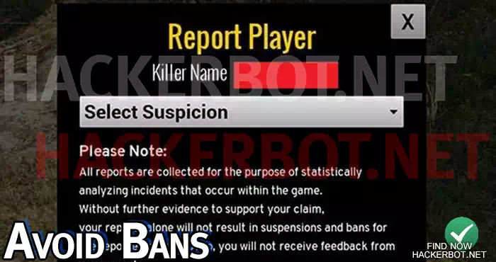 game hack no report ban