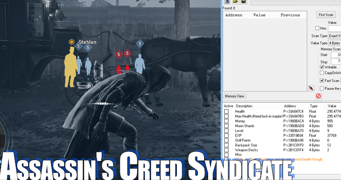 Assassin S Creed Syndicate Cheats Hacks And Trainers - 