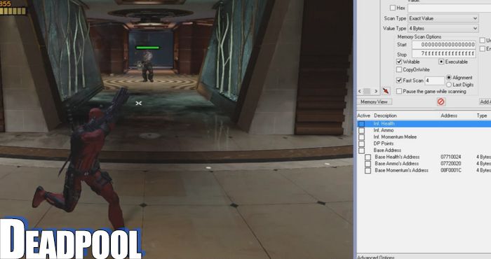 Deadpool Pc Trainer Cheats How To Hack Dp Using Cheat Engine - 