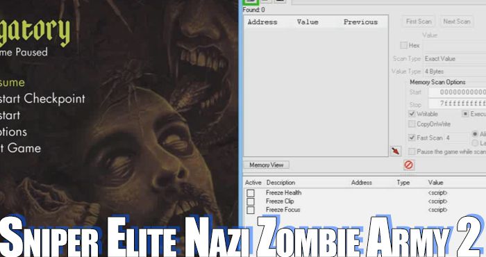 Sniper Elite Nazi Zombie Army 2 Trainer 3 Incl God Mode Cheats - sniper elite nazi zombie army 2 trainer