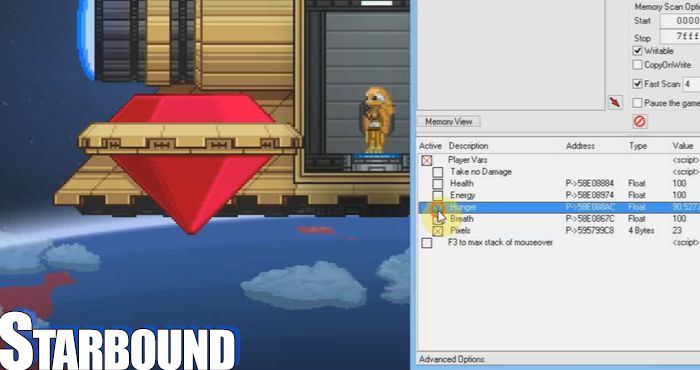 starbound cheats