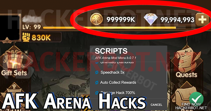 Afk Arena Hacks Mods Bots And Cheats For Ios Android Mobile