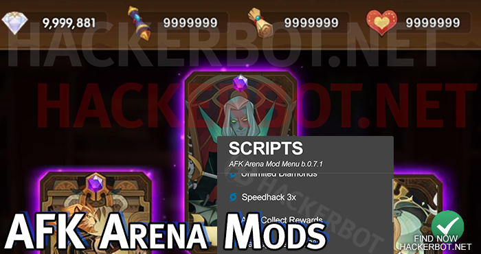 Afk Arena Hack Mods Bots Mod Menus Hacks And Cheats - heroes online hack roblox get robux ml