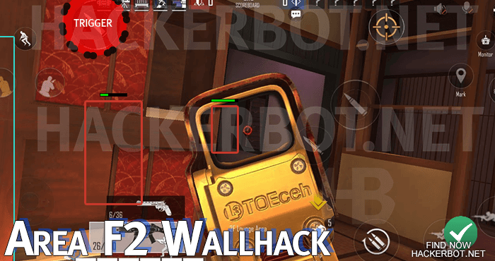 area f2 wallhack