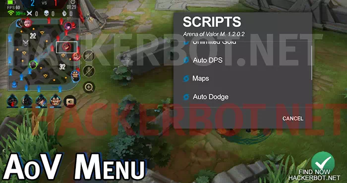 aov features menu