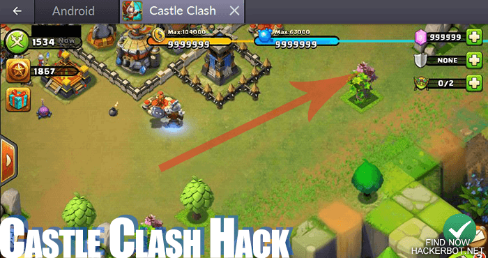 free castle clash gems