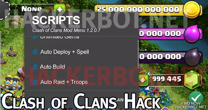 Clash Of Clans Hacks Mods Bots Game Hack Tools Mod Menus And Cheats For Coc On Android Ios