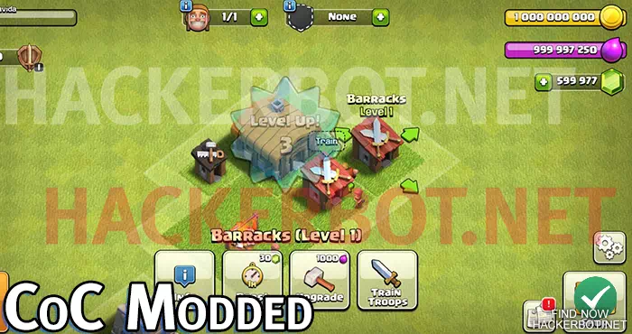 clash of clans modded