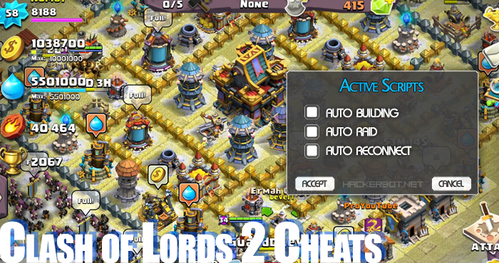 clash of lords hacked apk