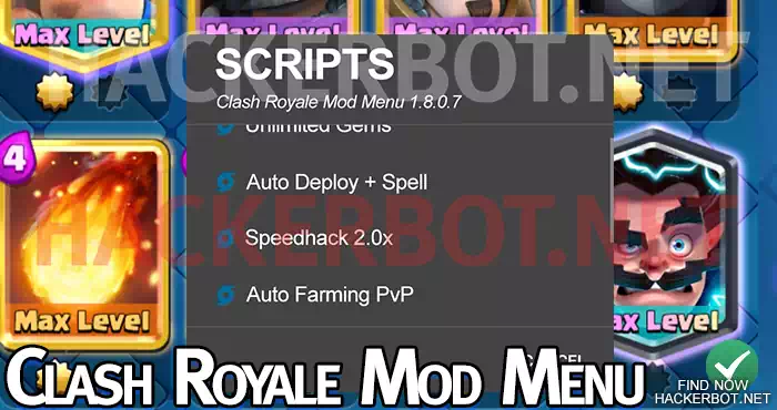 Clash Royale Hacks Mods Game Hacking Tools Mod Menus Bots And Cheats For Android Ios