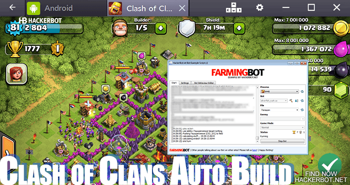 free clash of clans modded account