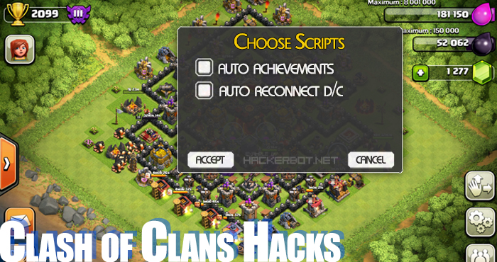 clash of clans hacked apk