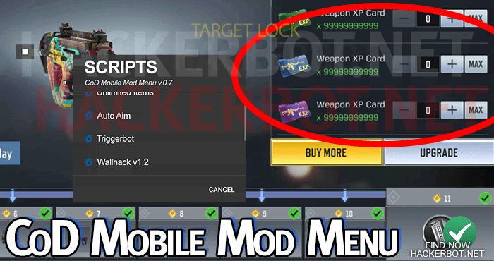 Call of Duty Mobile Hack Mods, Aimbot, Wallhack and Cheats for Android