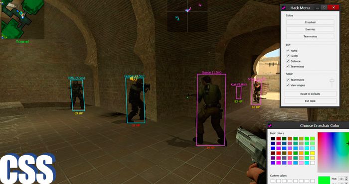 counter strike source wallhack download