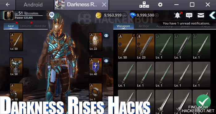 darkness rises hack mod download