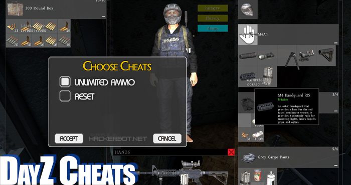 Dayz Hacks Aimbots Wallhacks Item Hacks And Other Cheats - how to hack roblox dayz