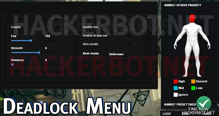 deadlock mod menu