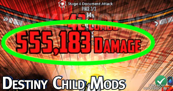 destiny child damage