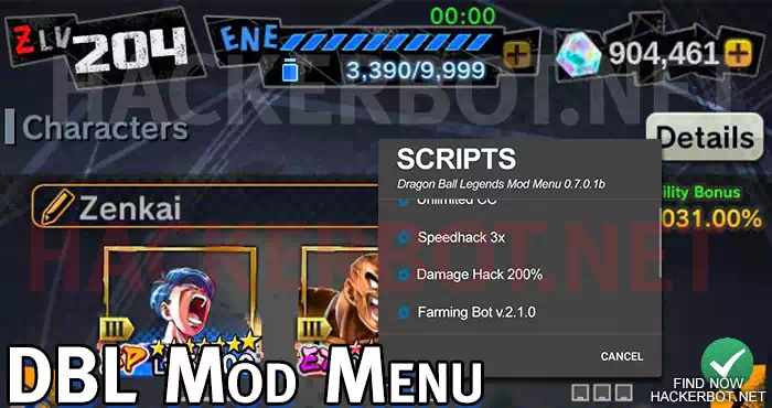 dbl mod menu android ios