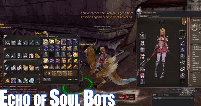 blade and soul bots 2018