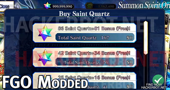 Fate Grand Order Fgo Game Hacks Mods Tools And Cheats For Ios Android