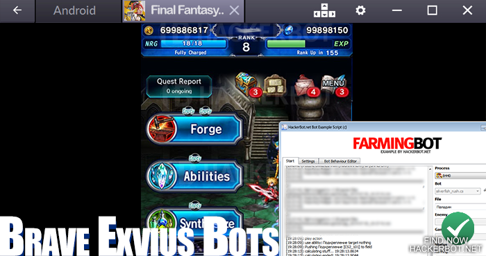 Final Fantasy Brave Exvius Mods Hacks Bots And Other Cheat Apps For Android Ios