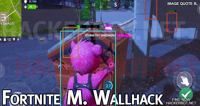 fortnite android ios wallhacks