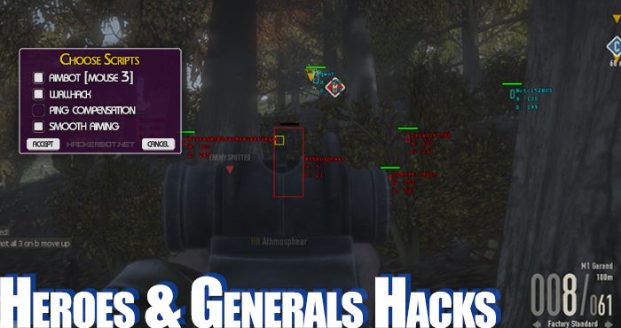 hacks for heroes and generals