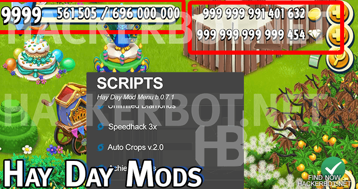 hay day mod and bots