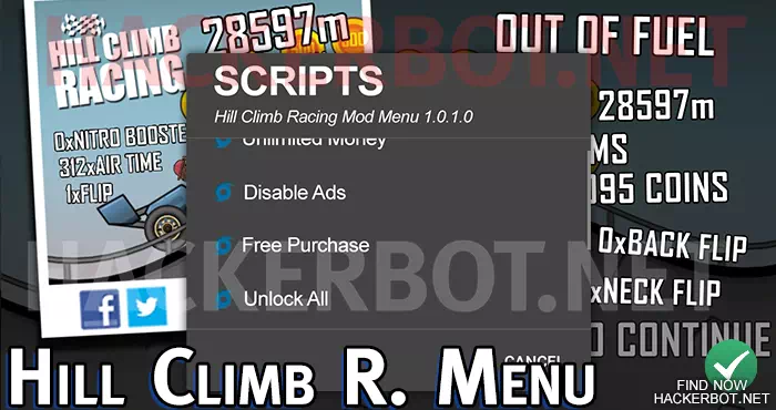 hcr menu