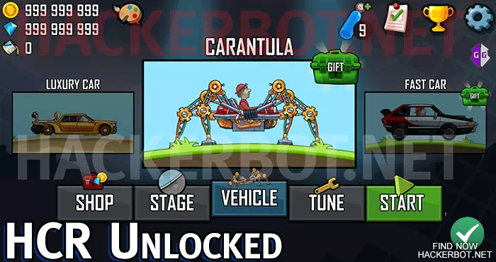 hcr unlocked cars