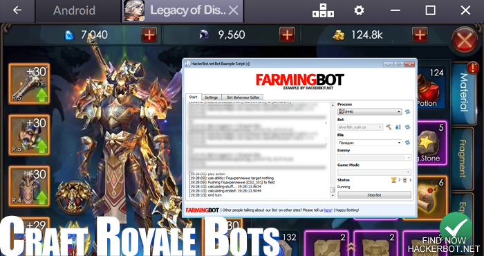 legacy of discord auto farm bots