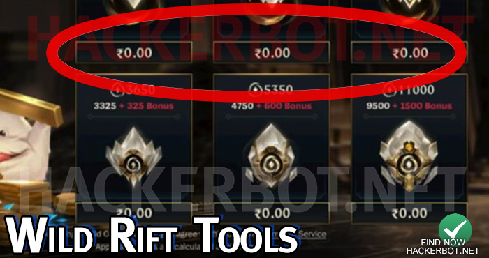 wild rift tool free shop