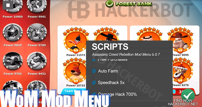 Looney Tunes World Of Mayhem Hack Mod Mod Menus And Cheats - mundi hack roblox