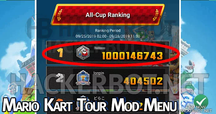mario kart tour unlimited score