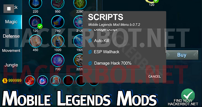 Mobile Legends Hacks, Mod Menus, Scripts and Cheat ...