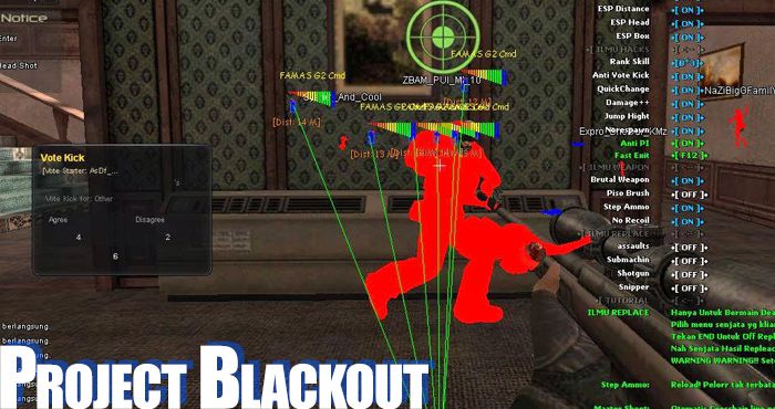 Point Blank Project Blackout Hacks Wallhacks Aimbots And - roblox how to hack pbb