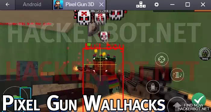 pixel gun wallhack