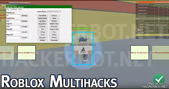 Roblox Hacks Mods Aimbots Wallhacks Mod Menus And Cheats For Ios Android Pc Playstation And Xbox - mod menu for roblox