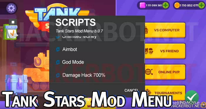 tank stars menu android ios