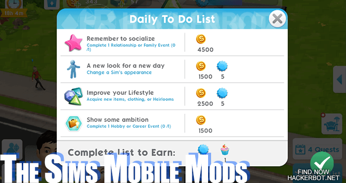 The Sims Mobile Hacks Mods Game Hack Tools Mod Menus And Cheats For Android Ios