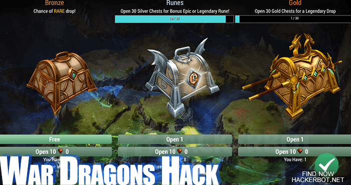 war dragons hack