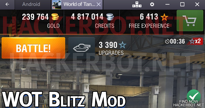 wot blitz gold hack