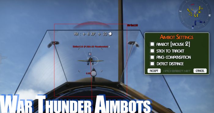 war thunder player caught using aimbot