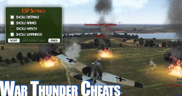 war thunder aimbots