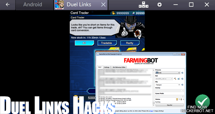 free yugioh duel links bot