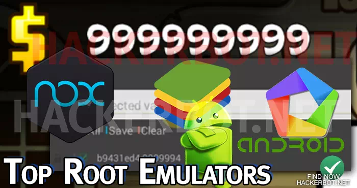 Cheat engine and Android emulator NOX