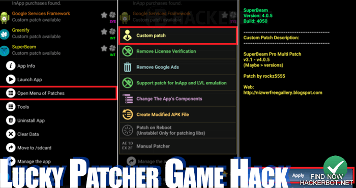 Hack Roblox Lucky Patcher