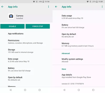 android app version check
